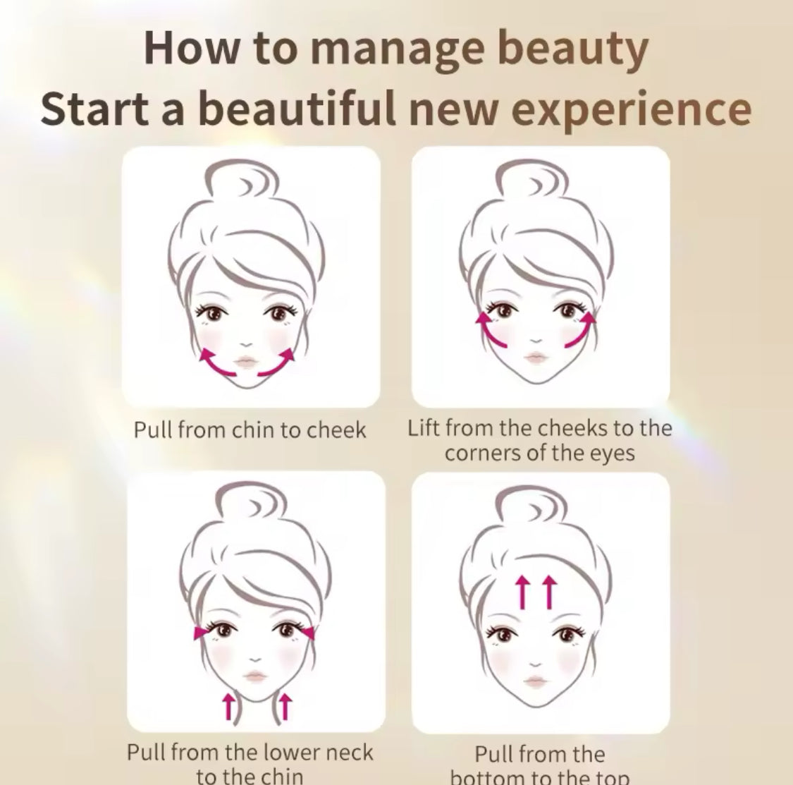 Rechargeable V Shape Face Roller, Portable Facial Toning Device, Electric Face Massager Rechargeable V Shape Face Roller, Portable Facial Toning Device, Electric Face Massager